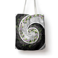 Piko Hawaii Tote Bag Polynesian Pattern With Maile Pikake Honohono Lei LT05 - Polynesian Pride
