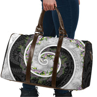 Piko Hawaii Travel Bag Polynesian Pattern With Maile Pikake Honohono Lei LT05 - Polynesian Pride