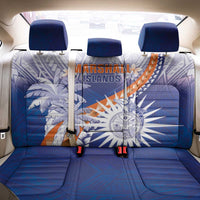 Marshall Islands Manit Day Back Car Seat Cover Polynesian Tribal Tattoo Tropical Style LT05 - Polynesian Pride