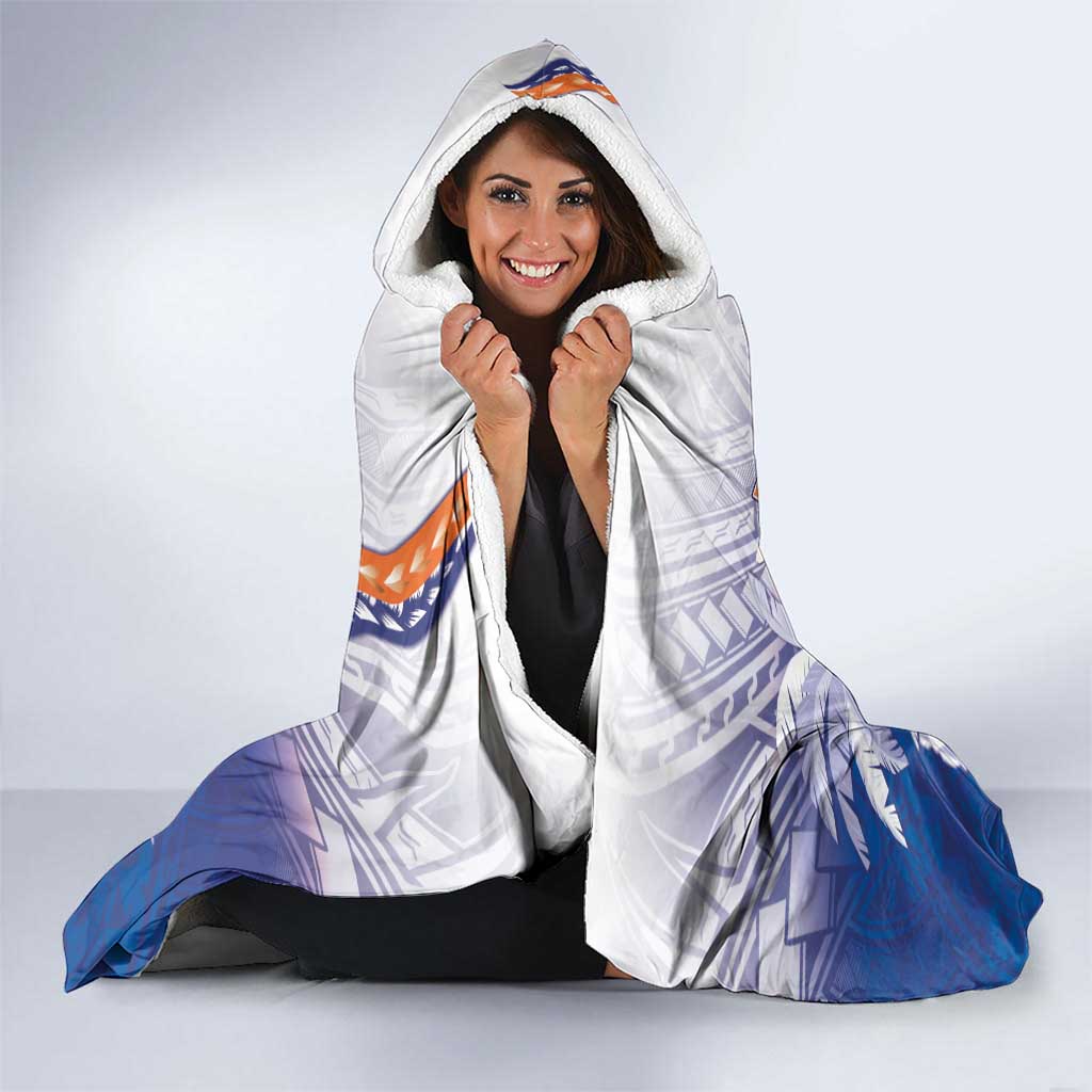 Marshall Islands Manit Day Hooded Blanket Polynesian Tribal Tattoo Tropical Style LT05 - Polynesian Pride