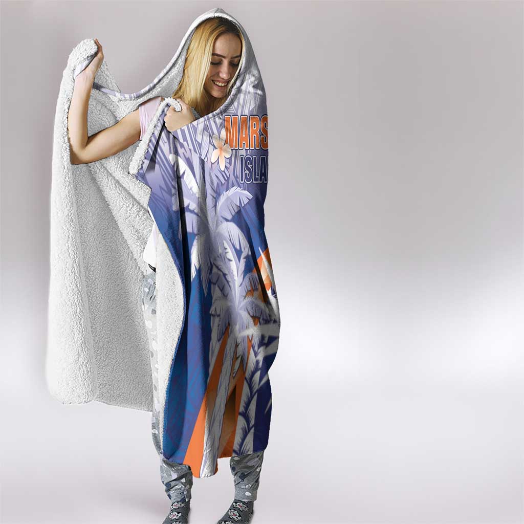 Marshall Islands Manit Day Hooded Blanket Polynesian Tribal Tattoo Tropical Style LT05 - Polynesian Pride