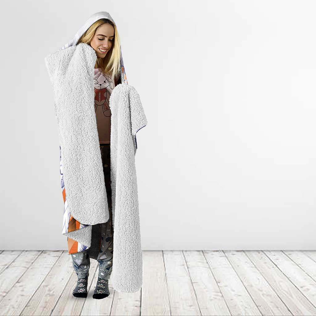 Marshall Islands Manit Day Hooded Blanket Polynesian Tribal Tattoo Tropical Style LT05 - Polynesian Pride