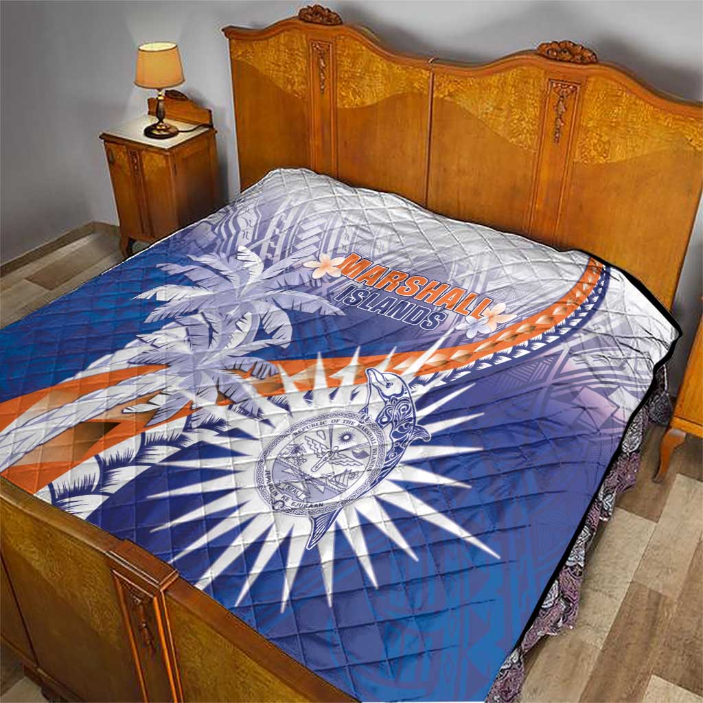 Marshall Islands Manit Day Quilt Polynesian Tribal Tattoo Tropical Style LT05 - Polynesian Pride