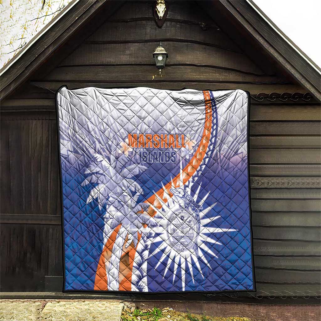 Marshall Islands Manit Day Quilt Polynesian Tribal Tattoo Tropical Style LT05 - Polynesian Pride