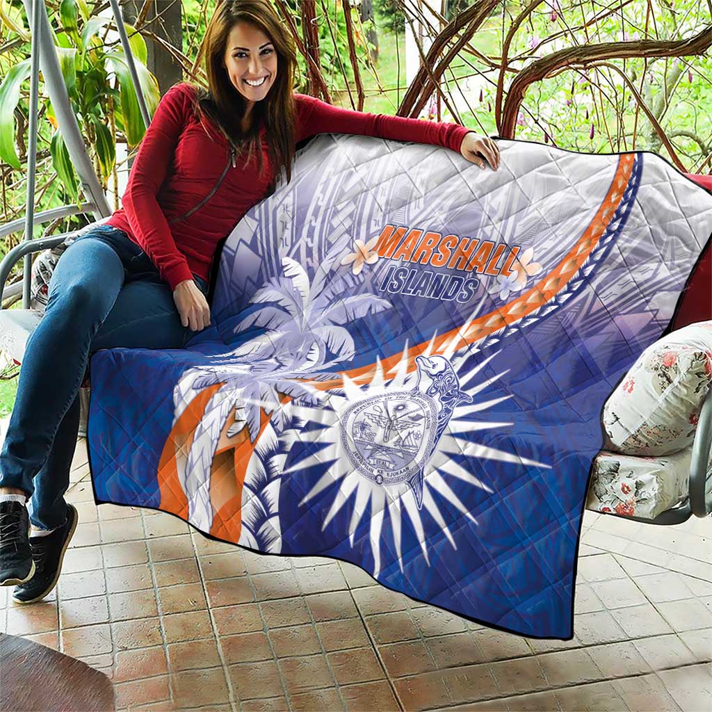 Marshall Islands Manit Day Quilt Polynesian Tribal Tattoo Tropical Style LT05 - Polynesian Pride