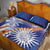 Marshall Islands Manit Day Quilt Bed Set Polynesian Tribal Tattoo Tropical Style