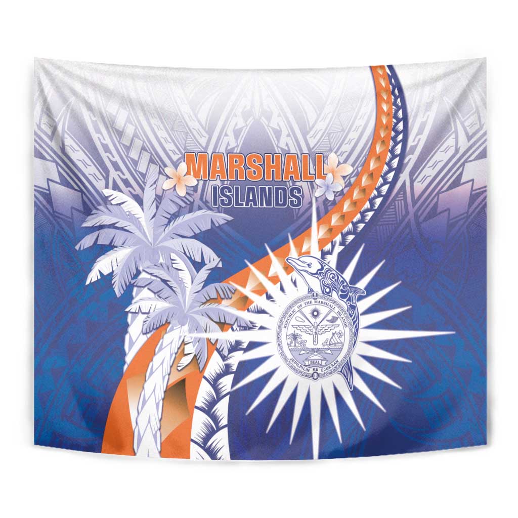 Marshall Islands Manit Day Tapestry Polynesian Tribal Tattoo Tropical Style LT05 - Polynesian Pride