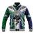 Custom New Zealand Warrior Baseball Jacket Maori Tribal Pattern