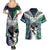 Custom New Zealand Warrior Couples Matching Summer Maxi Dress and Hawaiian Shirt Maori Tribal Pattern