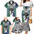 Custom New Zealand Warrior Family Matching Mermaid Dress and Hawaiian Shirt Maori Tribal Pattern