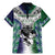 Custom New Zealand Warrior Family Matching Mermaid Dress and Hawaiian Shirt Maori Tribal Pattern