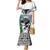 Custom New Zealand Warrior Family Matching Mermaid Dress and Hawaiian Shirt Maori Tribal Pattern