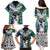 Custom New Zealand Warrior Family Matching Puletasi and Hawaiian Shirt Maori Tribal Pattern