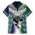 Custom New Zealand Warrior Family Matching Puletasi and Hawaiian Shirt Maori Tribal Pattern