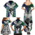 Custom New Zealand Warrior Family Matching Summer Maxi Dress and Hawaiian Shirt Maori Tribal Pattern