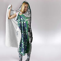 New Zealand Warrior Hooded Blanket Maori Tribal Pattern LT05 - Polynesian Pride