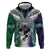 Custom New Zealand Warrior Hoodie Maori Tribal Pattern