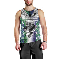 Custom New Zealand Warrior Men Tank Top - Maori Tribal Pattern LT05 - Polynesian Pride