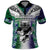 Custom New Zealand Warrior Polo Shirt Maori Tribal Pattern