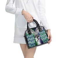 New Zealand Warrior Shoulder Handbag Maori Tribal Pattern LT05 - Polynesian Pride