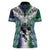 Custom New Zealand Warrior Women Polo Shirt Maori Tribal Pattern