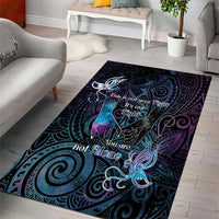 Suicide Awareness Area Rug You Are Not Alone LT05 - Polynesian Pride