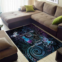 Suicide Awareness Area Rug You Are Not Alone LT05 - Polynesian Pride