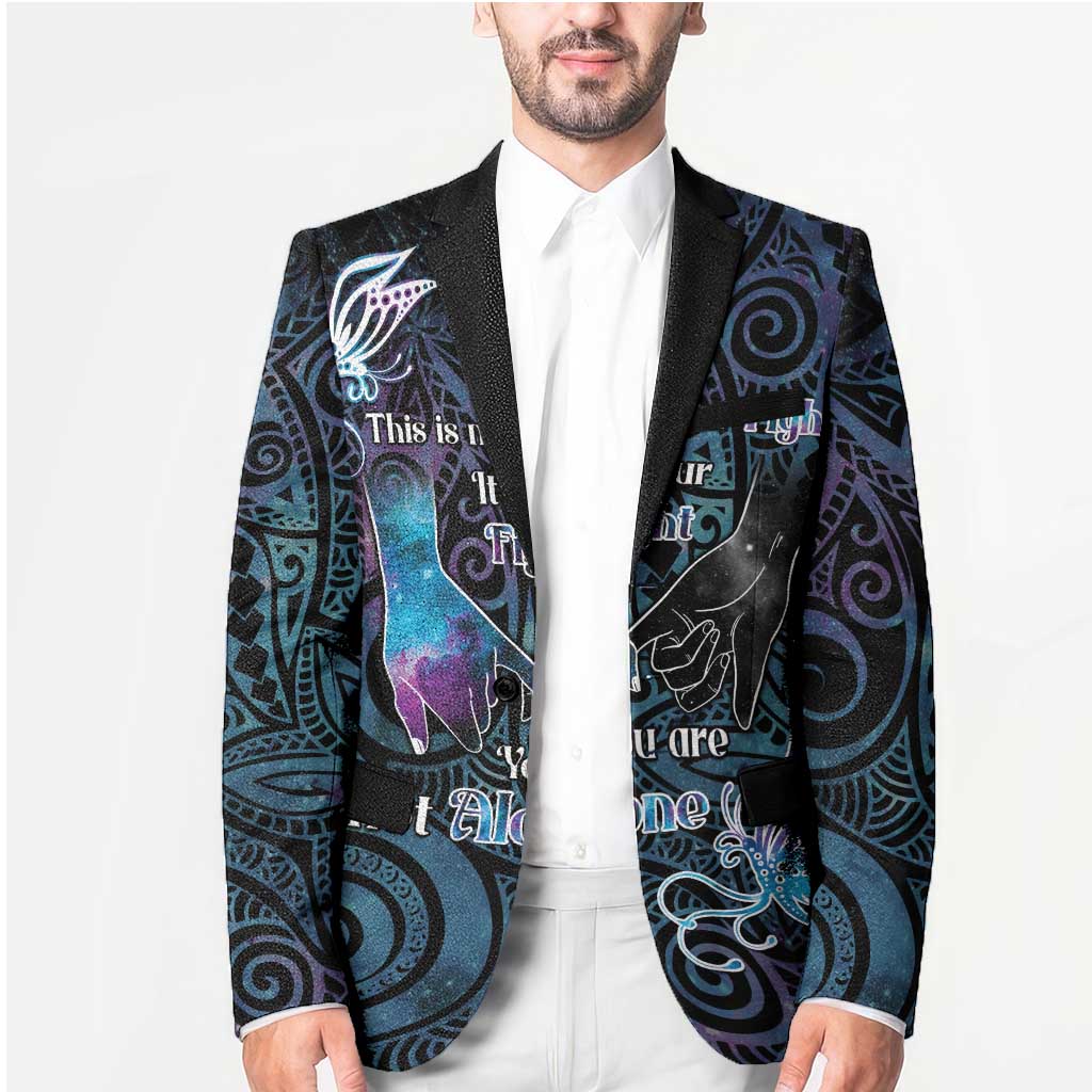 Suicide Awareness Blazer You Are Not Alone LT05 - Polynesian Pride