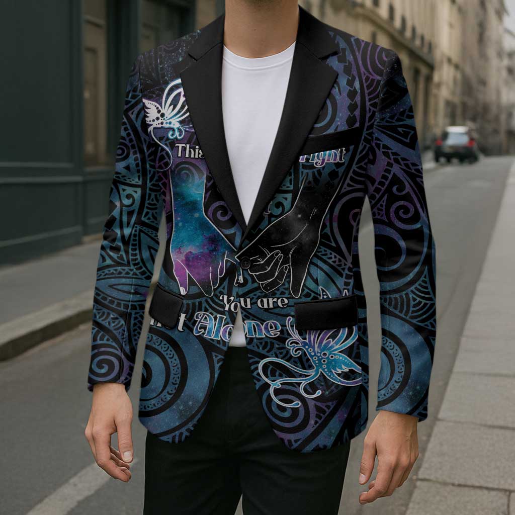 Suicide Awareness Blazer You Are Not Alone LT05 - Polynesian Pride