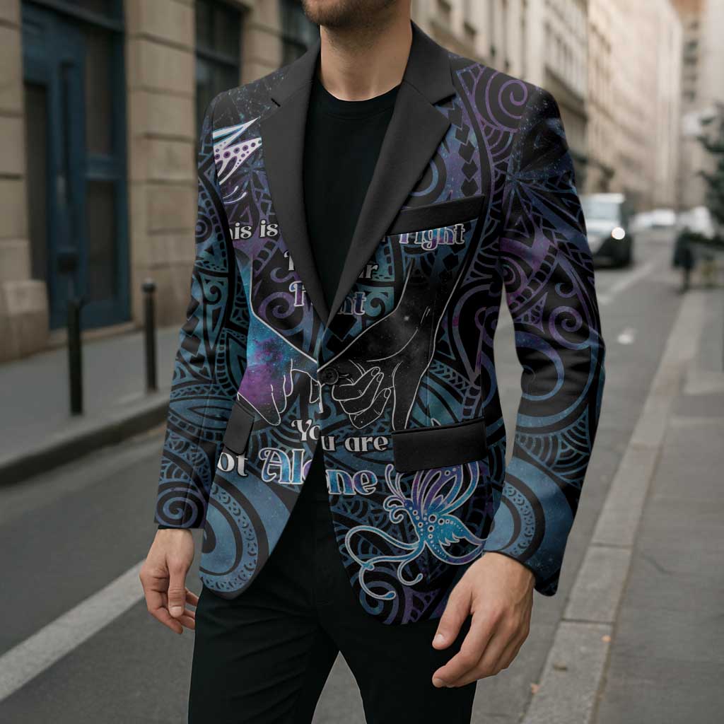 Suicide Awareness Blazer You Are Not Alone LT05 - Polynesian Pride