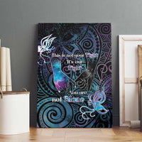 Suicide Awareness Canvas Wall Art You Are Not Alone LT05 - Polynesian Pride