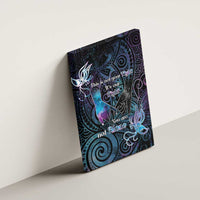 Suicide Awareness Canvas Wall Art You Are Not Alone LT05 - Polynesian Pride