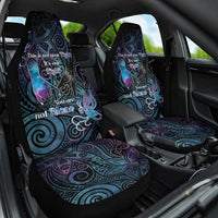 Suicide Awareness Car Seat Cover You Are Not Alone LT05 One Size Black - Polynesian Pride