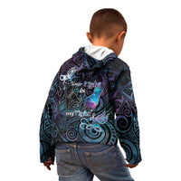 Suicide Awareness Kid Hoodie You Are Not Alone LT05 - Polynesian Pride