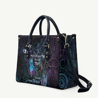 Suicide Awareness Leather Bag You Are Not Alone LT05 - Polynesian Pride