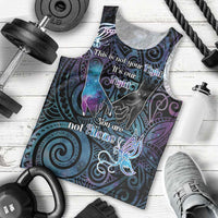 Suicide Awareness Men Tank Top You Are Not Alone LT05 - Polynesian Pride