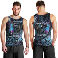 Suicide Awareness Men Tank Top You Are Not Alone LT05 - Polynesian Pride