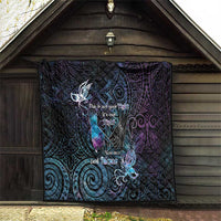 Suicide Awareness Quilt You Are Not Alone LT05 - Polynesian Pride