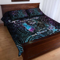 Suicide Awareness Quilt Bed Set You Are Not Alone LT05 - Polynesian Pride