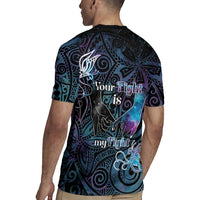 Suicide Awareness Rugby Jersey You Are Not Alone LT05 - Polynesian Pride