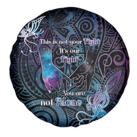 Suicide Awareness Spare Tire Cover You Are Not Alone LT05 - Polynesian Pride