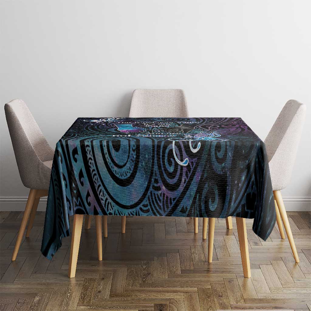 Suicide Awareness Tablecloth You Are Not Alone LT05 - Polynesian Pride