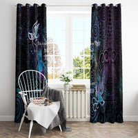 Suicide Awareness Window Curtain You Are Not Alone LT05 - Polynesian Pride
