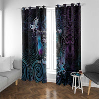 Suicide Awareness Window Curtain You Are Not Alone LT05 With Grommets Black - Polynesian Pride