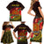 Personalized Papua New Guinea Family Matching Short Sleeve Bodycon Dress and Hawaiian Shirt Coat Of Arms Tropical Flowers Polynesian Pattern LT05 - Polynesian Pride