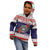 American Samoa Christmas Kid Hoodie Poinsettia La Maunia Le Kilisimasi