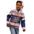 American Samoa Christmas Kid Hoodie Poinsettia La Maunia Le Kilisimasi