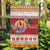 French Polynesia Christmas Garden Flag Coat Of Arms Merry Xmas