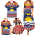 Kiribati Christmas Family Matching Summer Maxi Dress and Hawaiian Shirt Coat Of Arms Tekeraoi Te Kiritimati