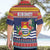 Kiribati Christmas Hawaiian Shirt Coat Of Arms Tekeraoi Te Kiritimati